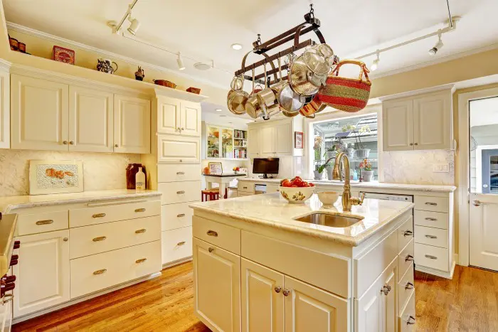 a well organized kitchen