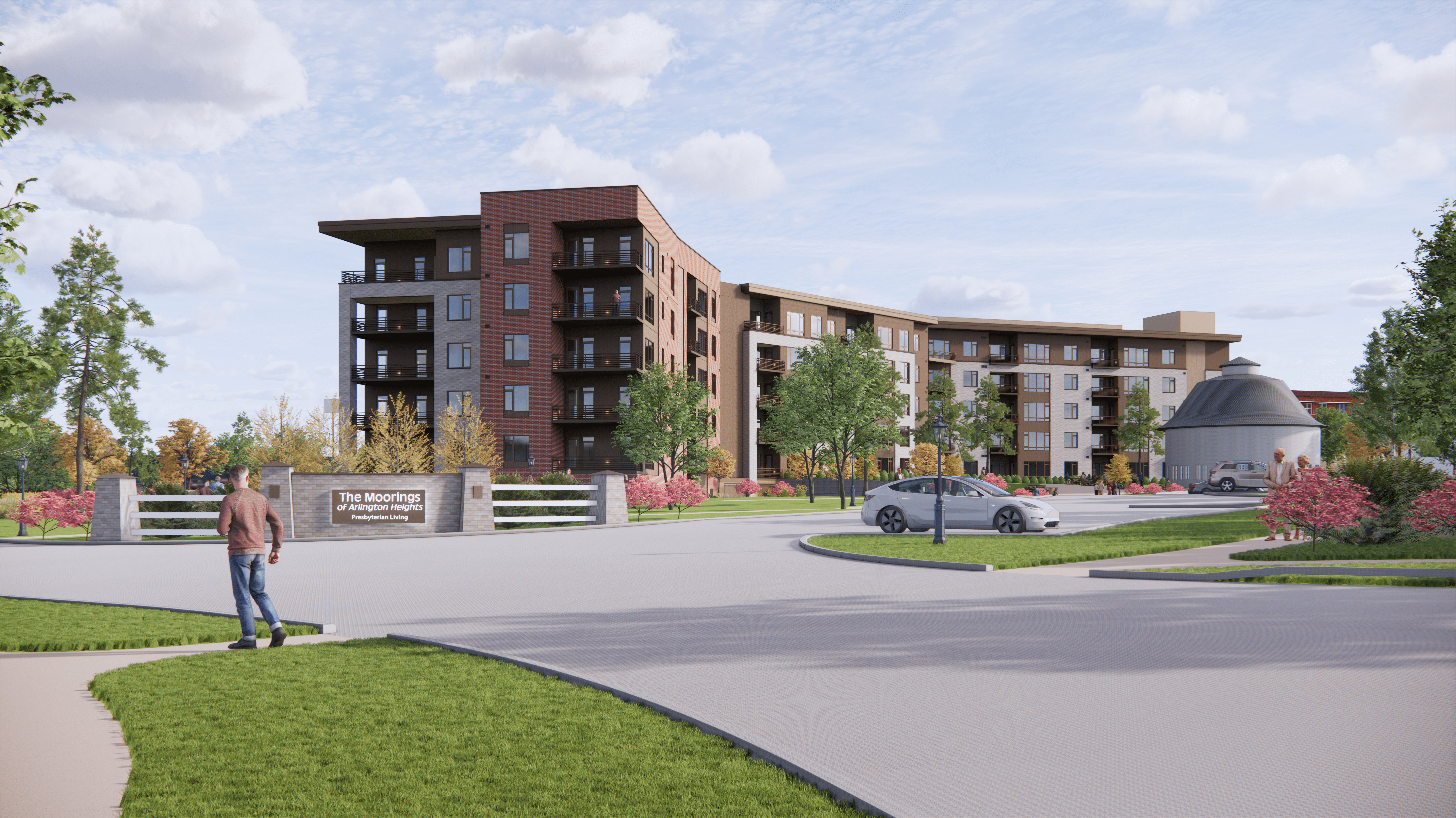 The Moorings of Arlington Heights rendering