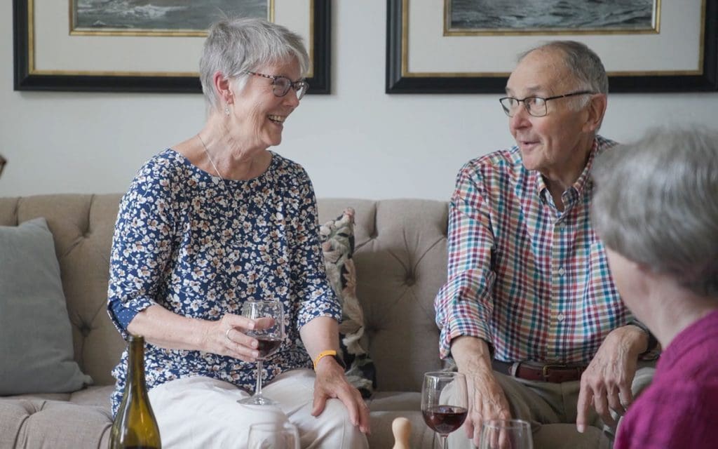 Hosting Friends at Westminster Place