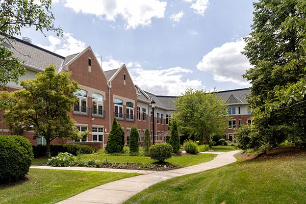 The Beautiful Lake Forest Place campus