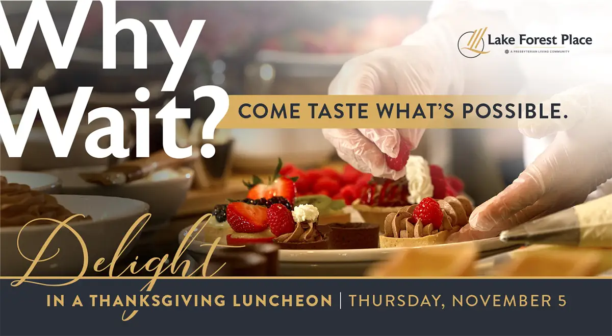 Why Wait? | A Thanksgiving Luncheon