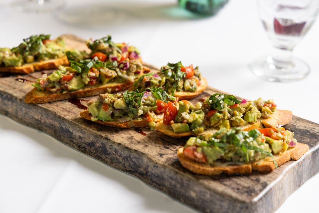 A snack at Westminster Place